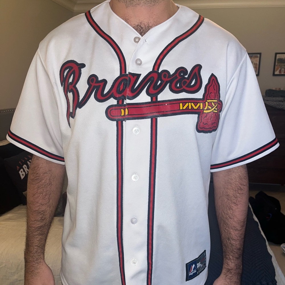 Lightly worn Atlanta Braves jersey